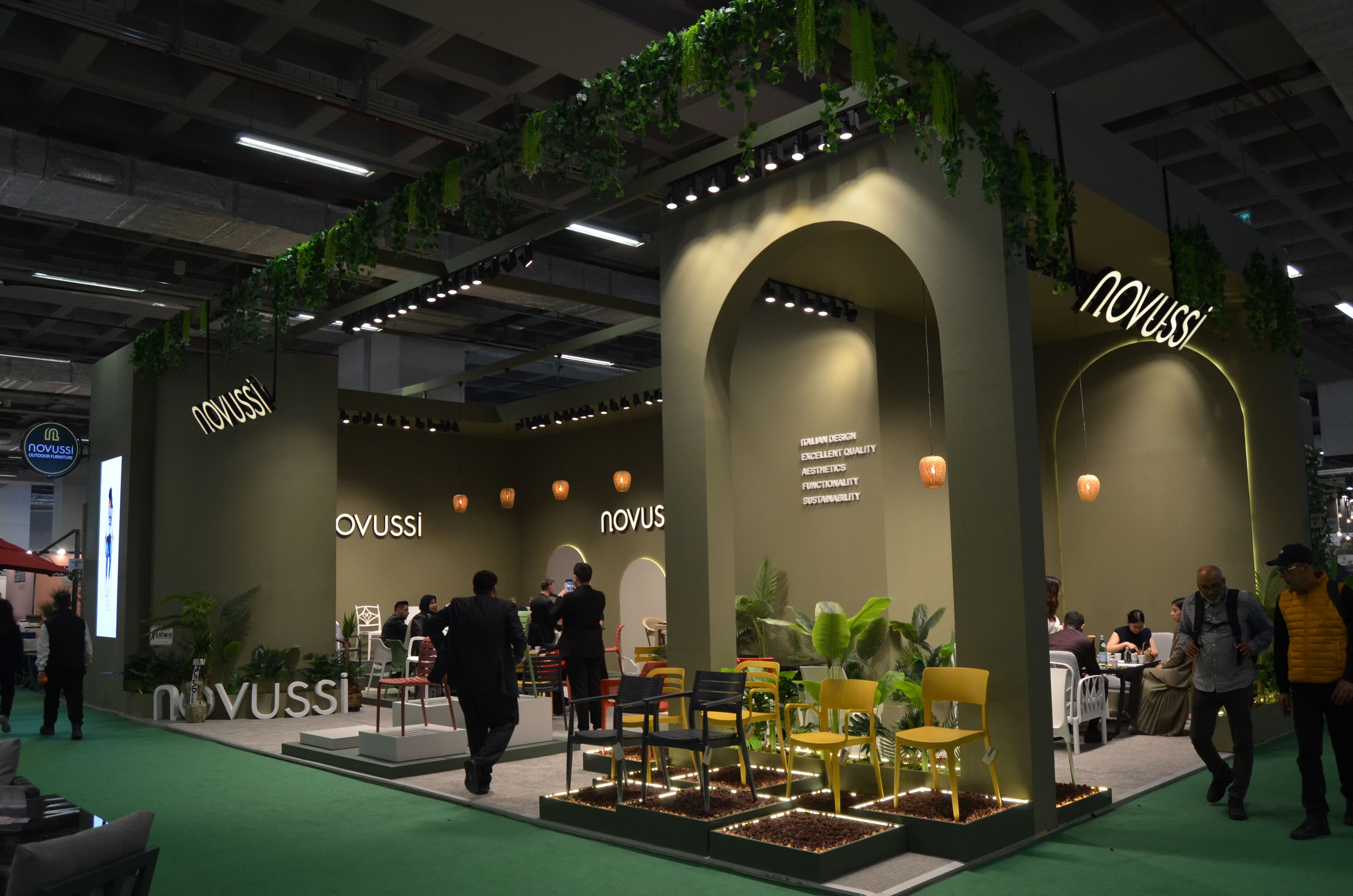 İFF 2025 - Novussi Outdoor Furniture Premium Stand
